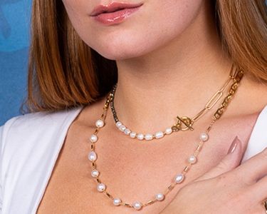 Perles de Philippine colliers et pendentifs
